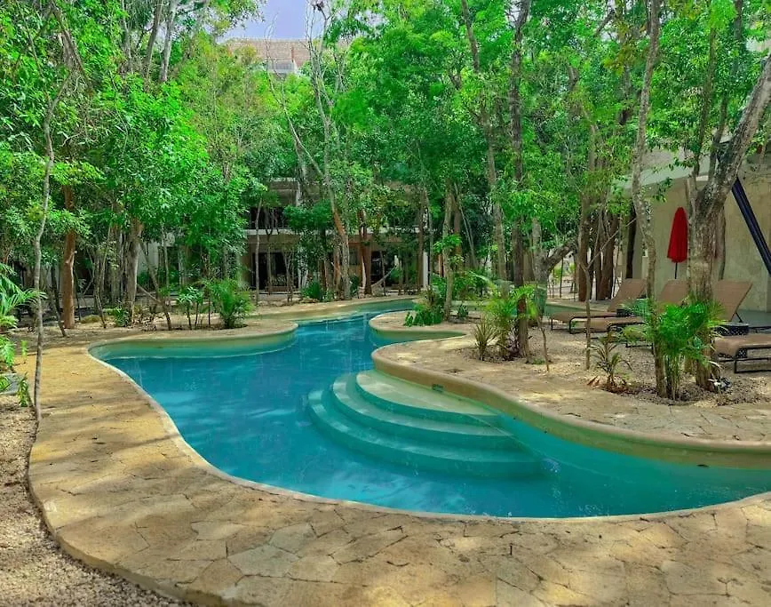 Estudio Bohemio Con Jacuzzi Privado Naia B8 Tulum Mexico