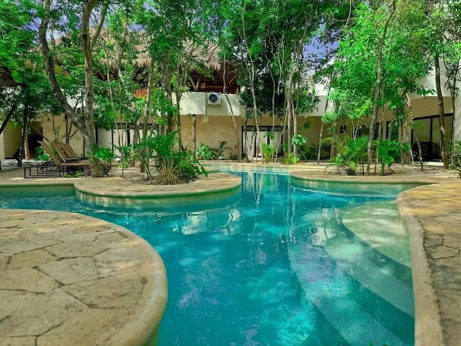 Estudio Bohemio Con Jacuzzi Privado Naia B8 Tulum Meksyk